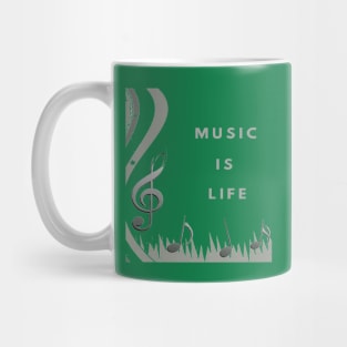 Music is Life Mug